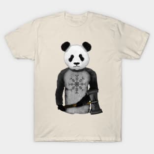 PANDA VIKING WARRIOR T-Shirt